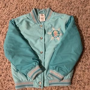 Disneys elsa bomber jacket